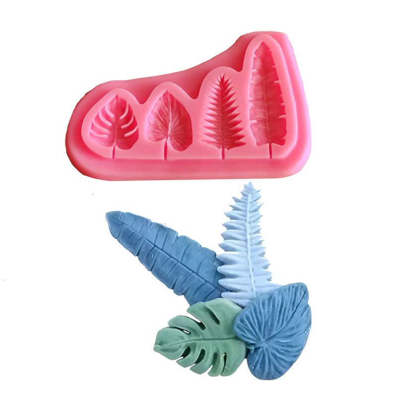 Soap Making Kit - Folhas de palmeira e folha de