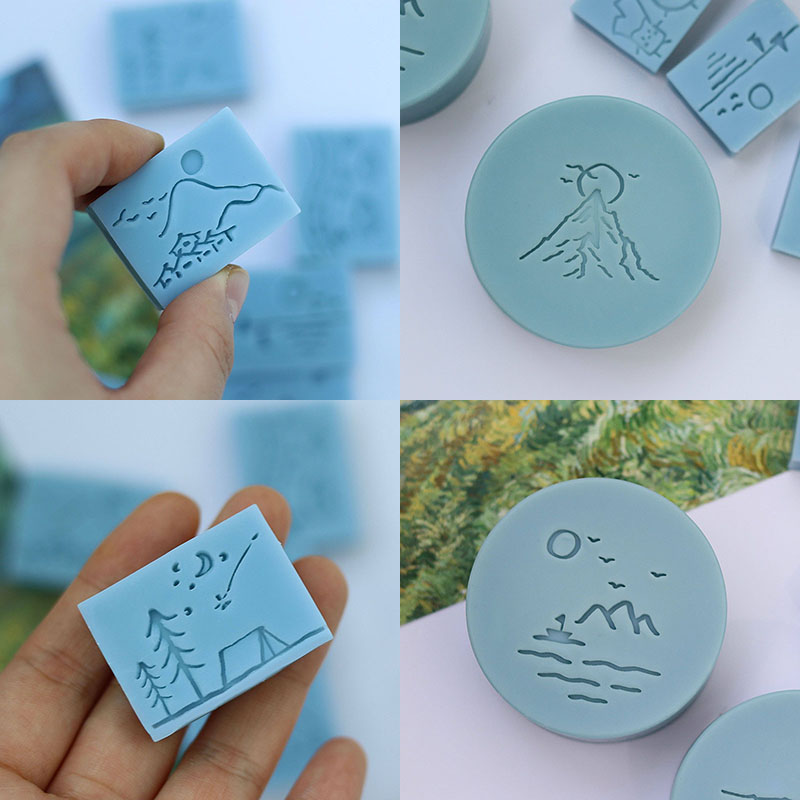 Soap Making Websites - Carimbo de Acrílico Personalizado 40x40 mm,