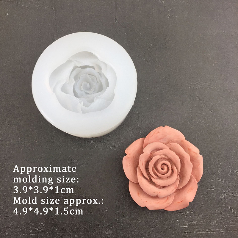 3D Rose Flower Shape Silicone  - Soap Making Tutorial avaliação e preço