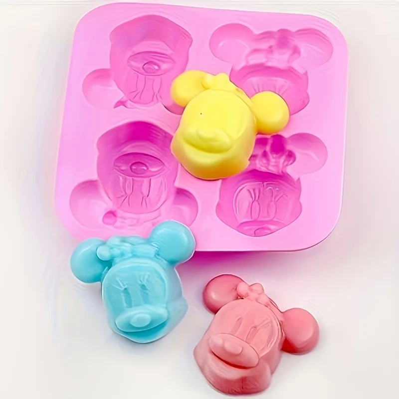 1 peça de molde de desenho ani - Soap Making Kit avaliação e preço