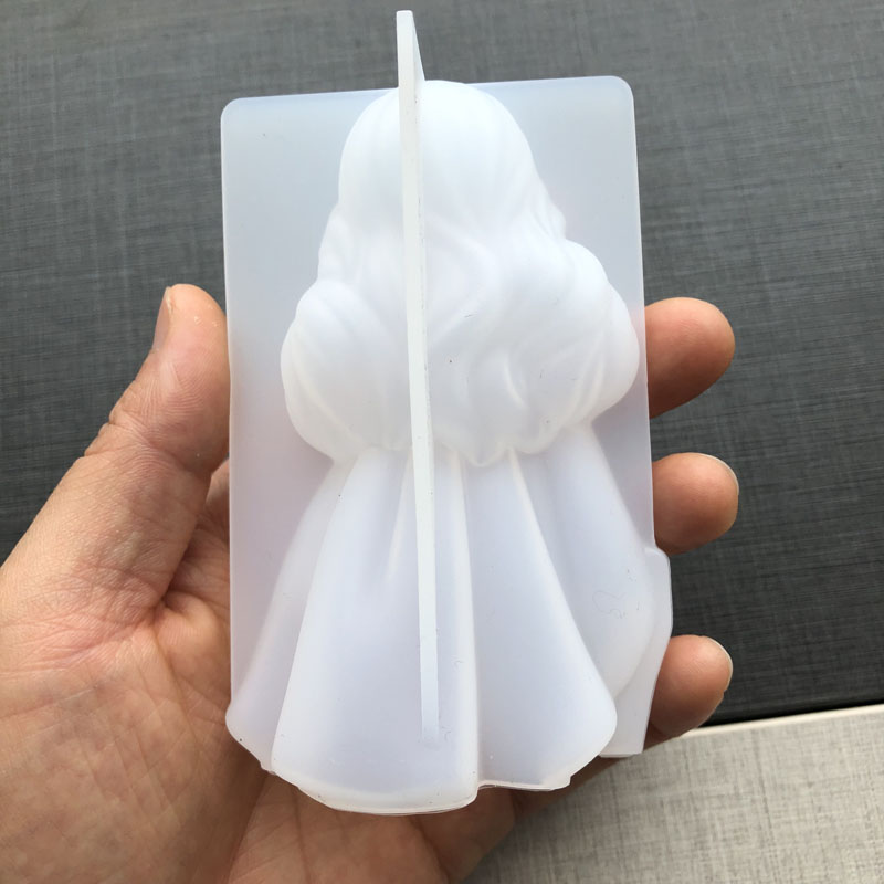 3d bonito princesa silicone ve - Soap Making Kit avaliação e preço