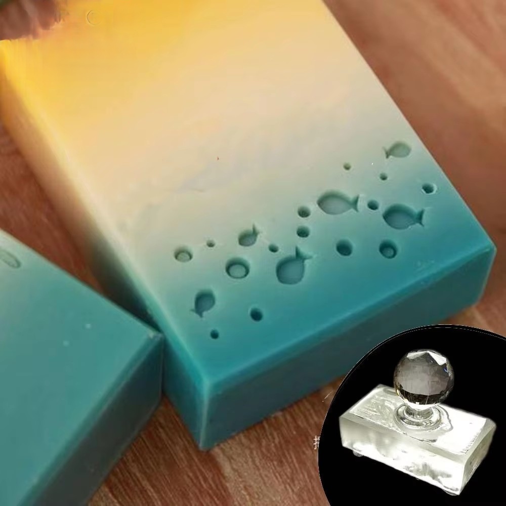Carimbo de Sabão de Acrílico A - Soap Making Websites avaliação e preço