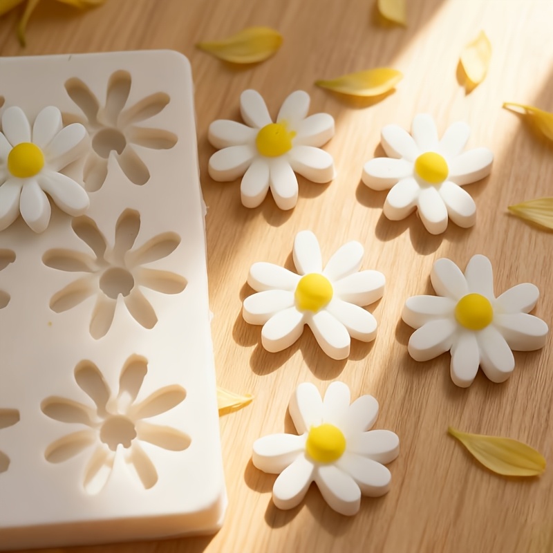Molde de Silicone 3D Margarida - Soap Making Kit avaliação e preço