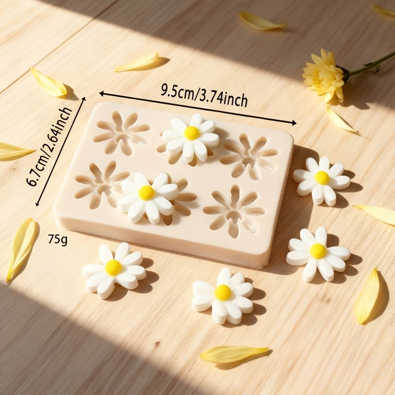 Molde de Silicone 3D Margarida - Soap Making Kit avaliação e preço