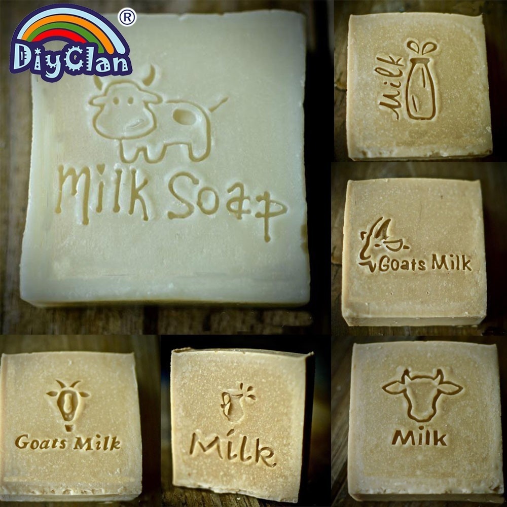 Carimbo de sabão de leite natu - Soap Making Websites avaliação e preço