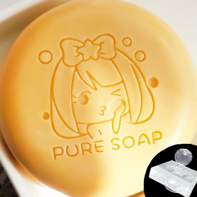 Carimbo de sabão acrílico tran - Soap Making Websites avaliação e preço