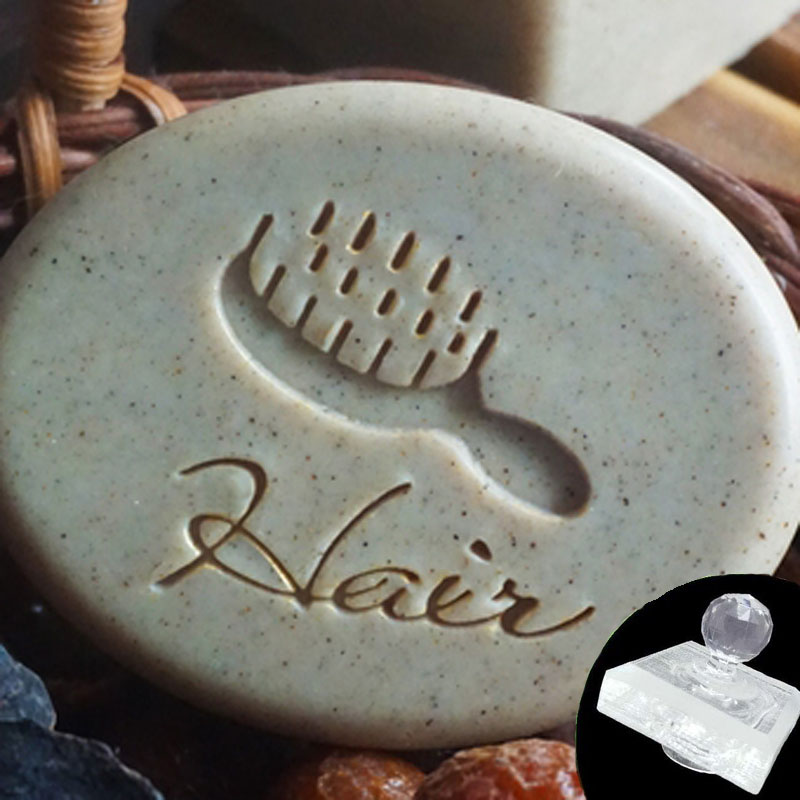 Carimbo de sabão acrílico tran - Soap Making Websites avaliação e preço