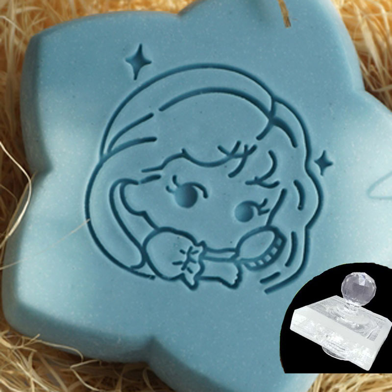 Carimbo de sabão acrílico tran - Soap Making Websites avaliação e preço