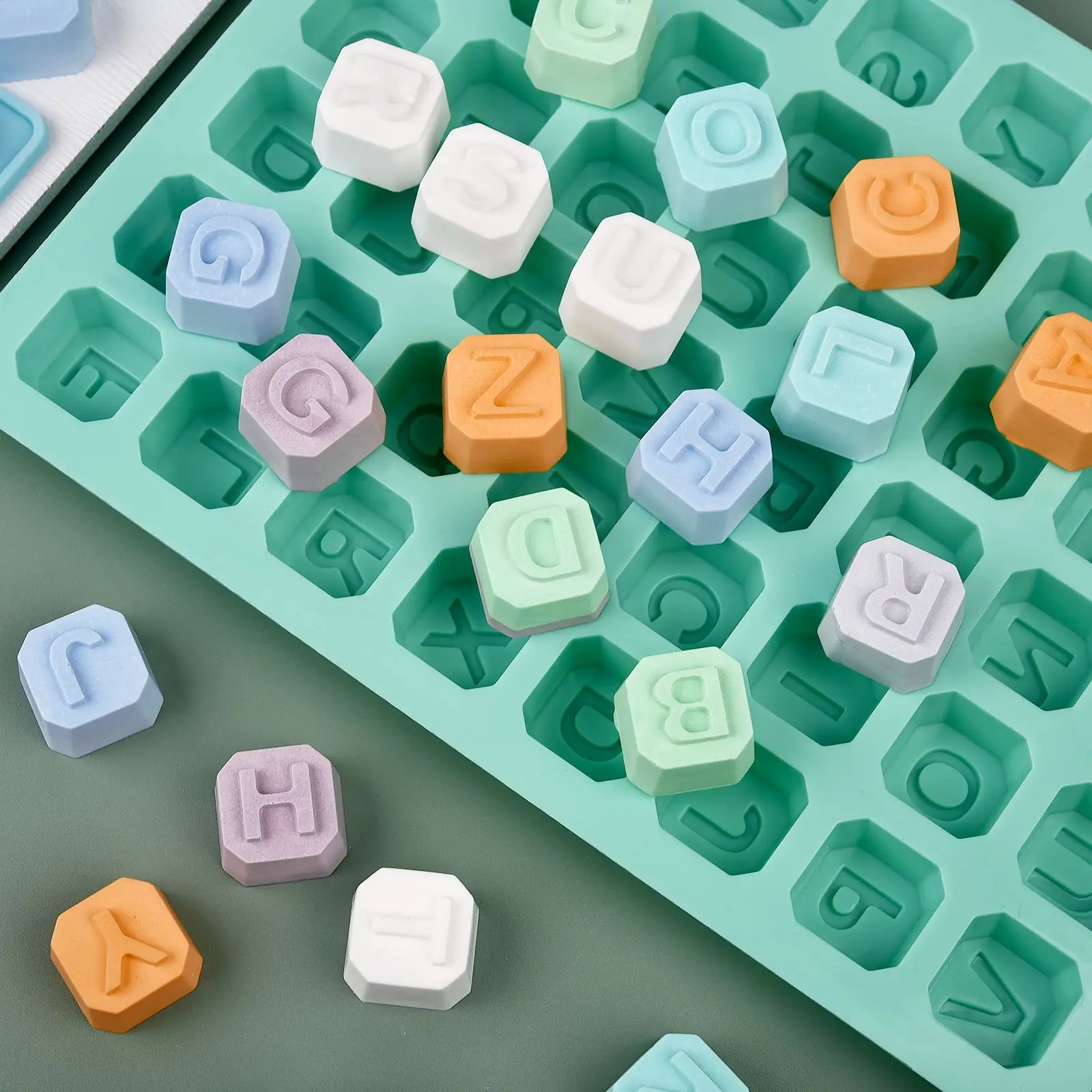 Molde de silicone com 48 letra - Soap Making Kit avaliação e preço