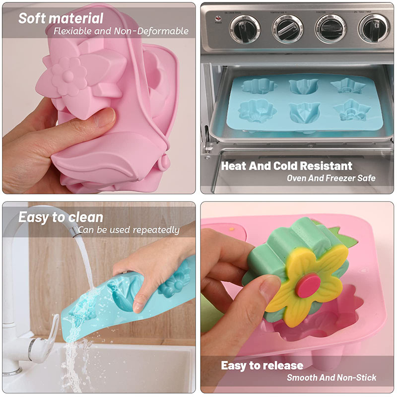 Moldes de silicone para bolos  - Soap Making Websites avaliação e preço
