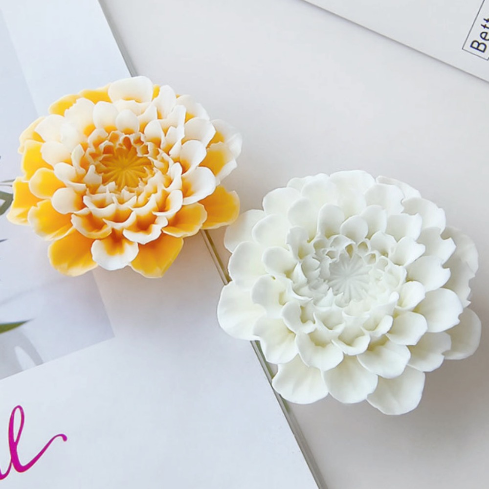 Múltiplas Pétalas Flor Vela Fa - Soap Making Websites avaliação e preço
